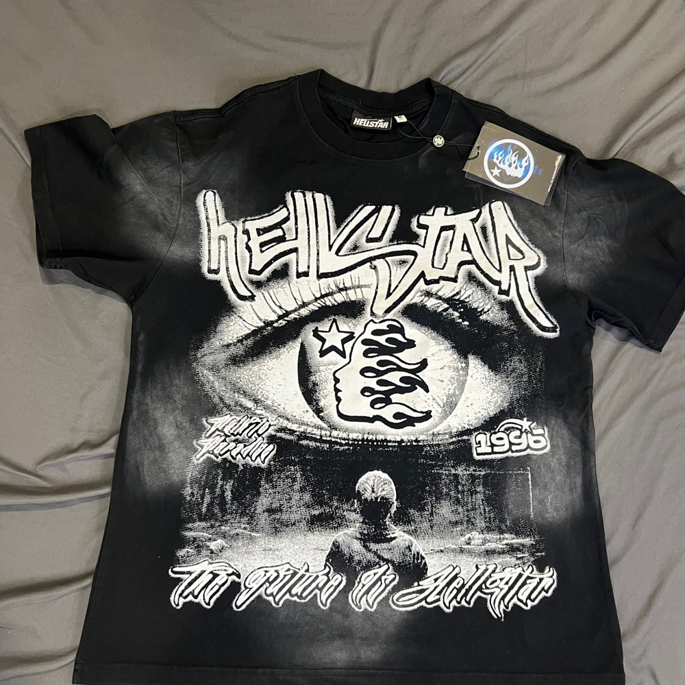 Hellstar Black Graphic T-Shirt